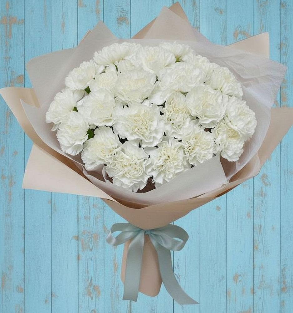 Букет цветов из: Гвоздики в Дыгулыбгее