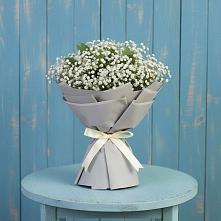 Букет цветов из:  Гипсофила в Дыгулыбгее