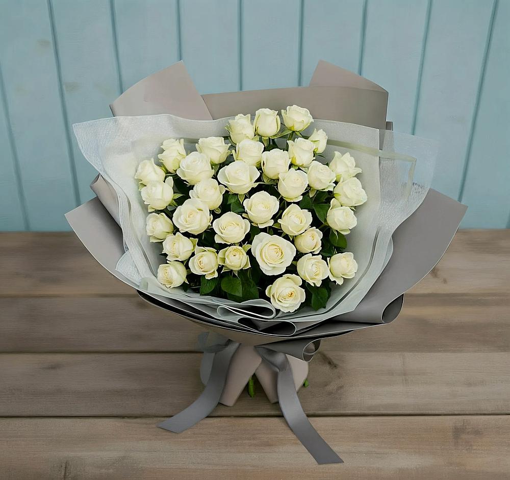 Букет Белоснежная нежность в Дыгулыбгее