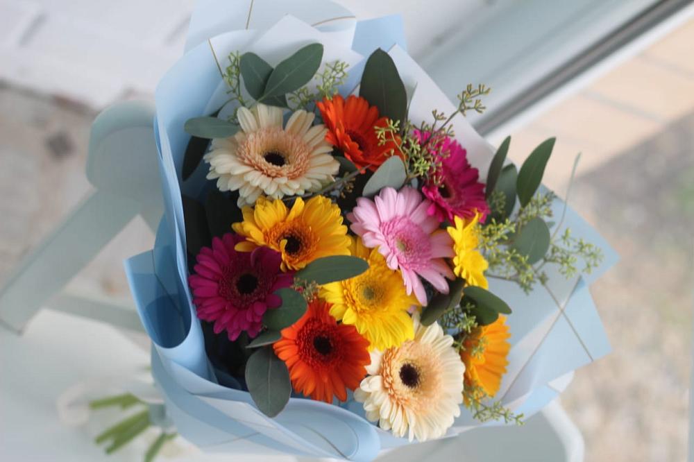 Букет цветов из: Герберы в Дыгулыбгее