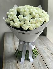 Букет 35 Белых роз в Дыгулыбгее