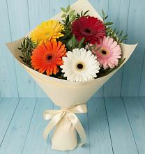 Букет цветов из:  Герберы в Дыгулыбгее