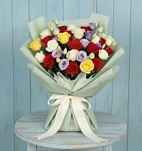 Букет цветов из:  Розы #REPLACE_PRED# Дыгулыбгее