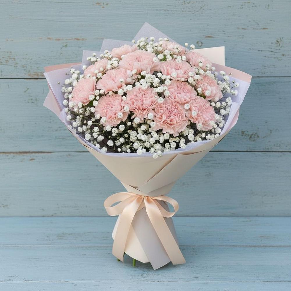 Букет цветов из: Гвоздики в Дыгулыбгее