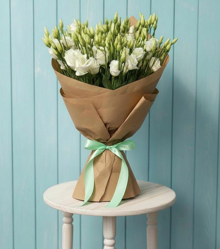 Букет цветов из: Лизиантусы в Дыгулыбгее