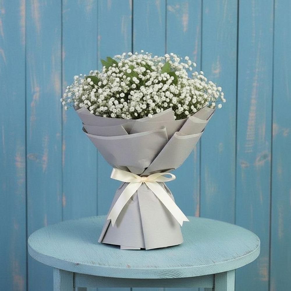 Букет цветов из: Гипсофила в Дыгулыбгее