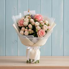 Букет цветов из:  Розы в Дыгулыбгее
